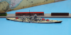 Battelship "Gneisenau" camouflage painted decks (1 p.) GER 1941 Neptun NT 1004S